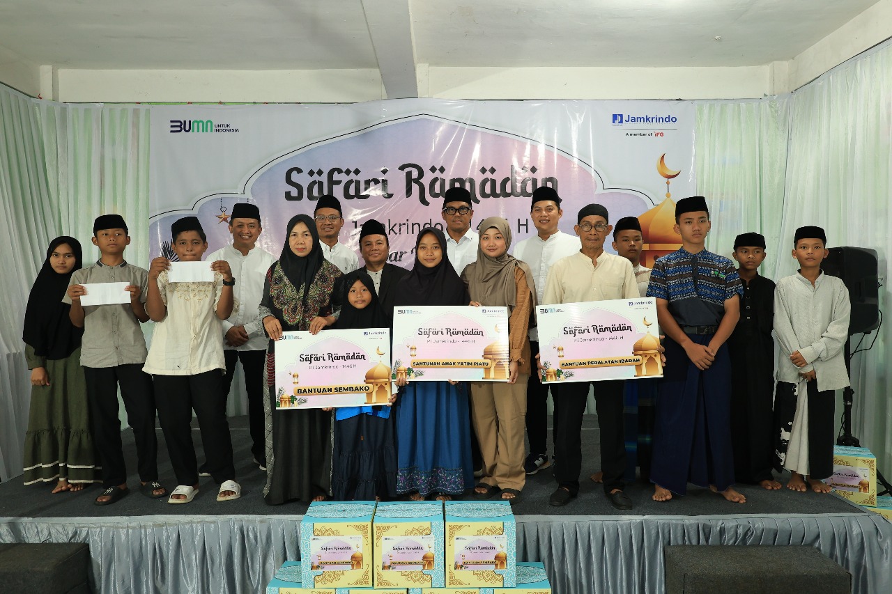 Berbagi Berkah di Bulan Ramadan, Jamkrindo Salurkan Bantuan Sosial di Serang